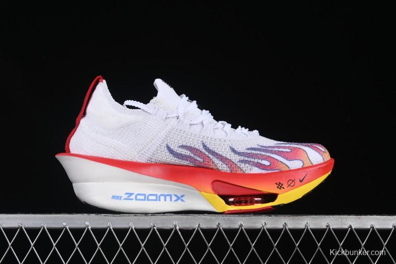 Nike ZoomX Vaporfly NEXT% 3 Marathon Series Foam Ultra-Lightweight Cushioned Running Shoes - HQ3501-100