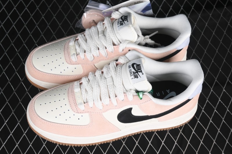 Nike Air Force 1 '07 Low Casual Sneakers with Full-Length Air Cushion - HJ7342-800