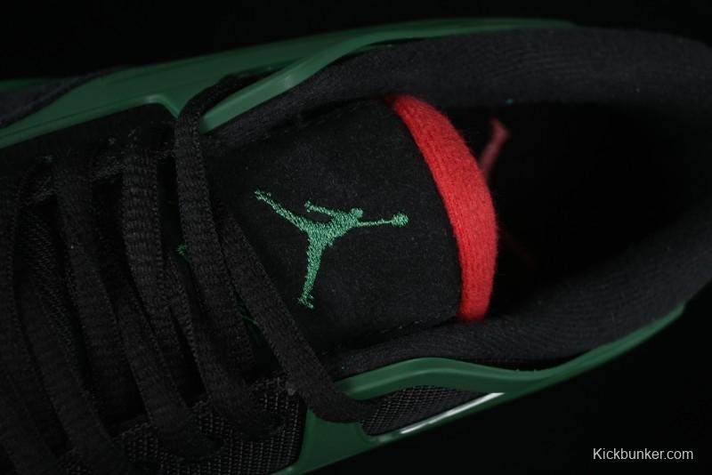 Nike Air Jordan 4 Remastered Sneakers with Textile Mesh Leather and Suede Upper - FQ7939-003