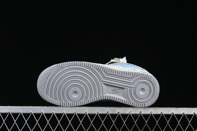 Nike Air Force 1 '07 Low YunYuJian CNY Year of the Snake Limited Edition Casual Sneakers - DX2678-222