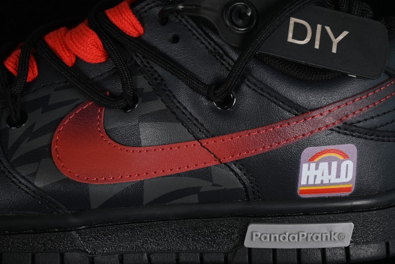 Nike Dunk Low Panda Prank Universe Exploration - Boundless Abyss Cool Black SB Strap Low Top Casual Skate Shoes - DV0831-002