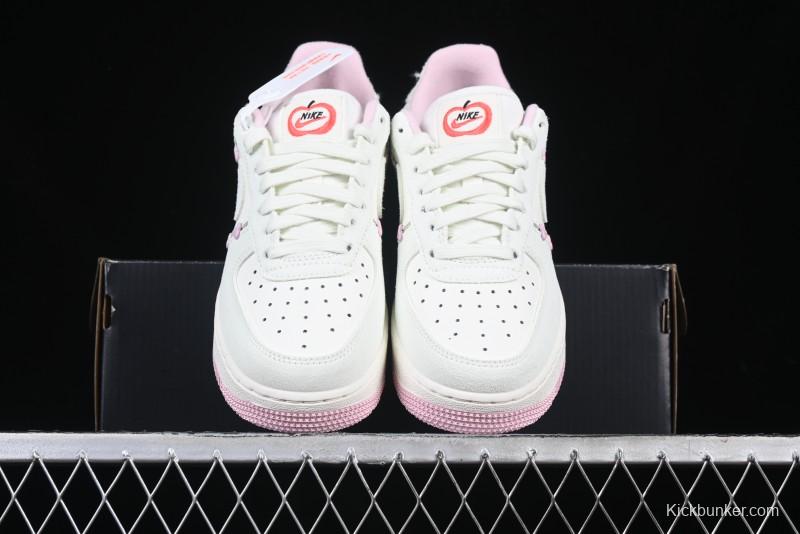 Nike Air Force 1 '07 Low Valentine's Day Limited Edition Casual Sneakers - HV5992-111