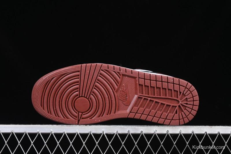 Nike Air Jordan 1 Low AJ1 White University Red Casual Sneakers - HF3148-102