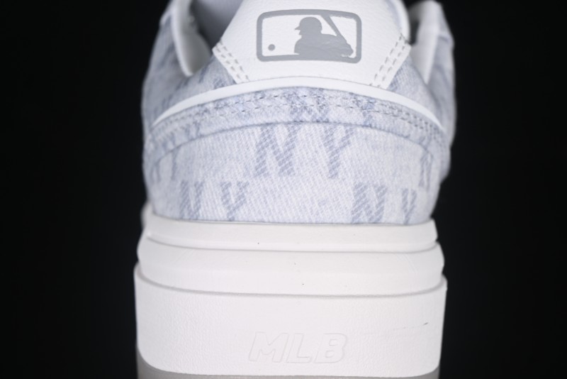 New York Yankees Chunky Liner Mid Denim Monogram Platform Sandals - 3ASXD065N50GRS