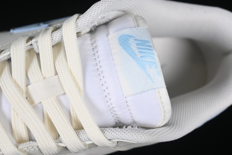 Nike Dunk Low "Pastel Panda" - Cream with Baby Blue & Pink Accents