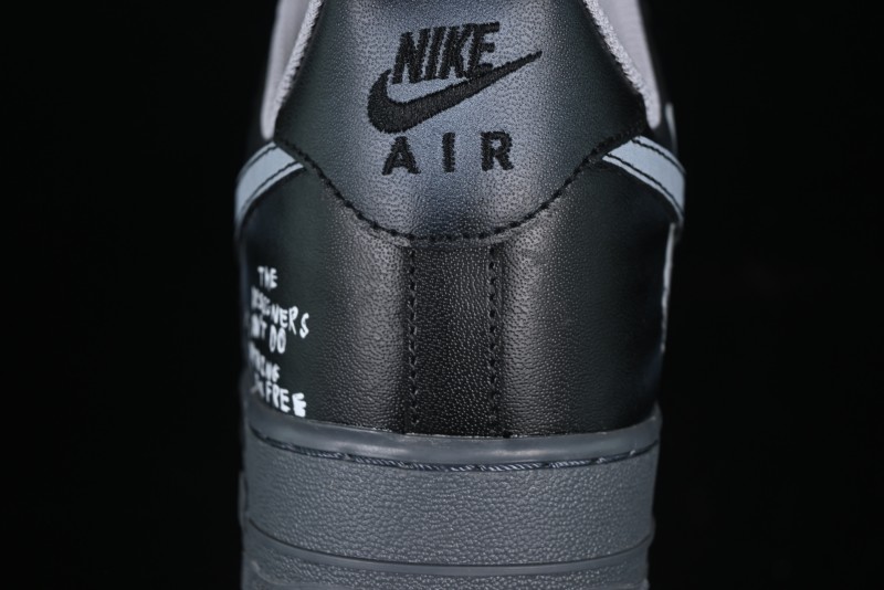 Nike Air Force 1'07 Low Gradient Skeleton Casual Sneakers - YD2425-110
