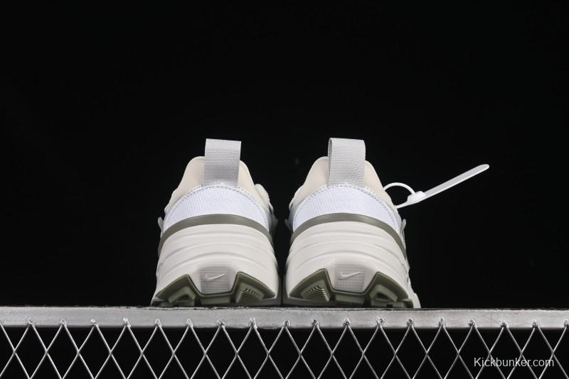 Nike Runtekk V2K Retro Low-Top Running Shoes with Cushlon Foam Midsole - FD0736-006