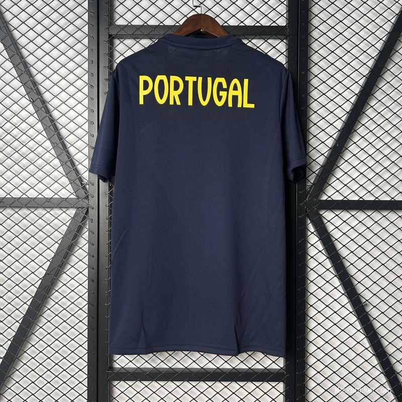 2025 Portugal Navy Pre-Match Jersey