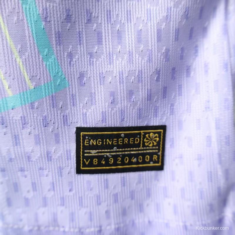 Player Version 25/26 FC Barcelona Mint Green with Pink Trim Jersey