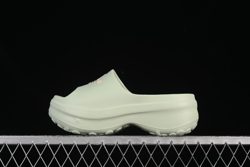 Adidas Adifom Stan Smith Slip-On Chef Mule Sandals with Eco-Friendly Foam - JH7467