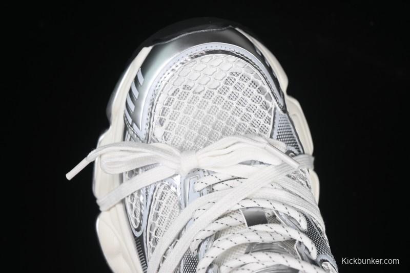 GG-CC Star-Design Lace-Up Hollow-Out Platform Sneakers with 5cm Height Boost - G25U9789