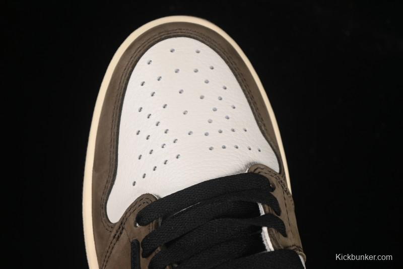 Nike Travis Scott x Air Jordan 1 High OG AJ1 Reverse Swoosh Limited Edition - CD4487-100