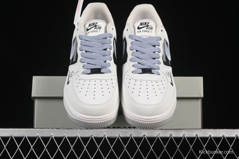 Nike Air Force 1'07 Low "Little Blue Flower" Casual Sneakers - FB1893-888