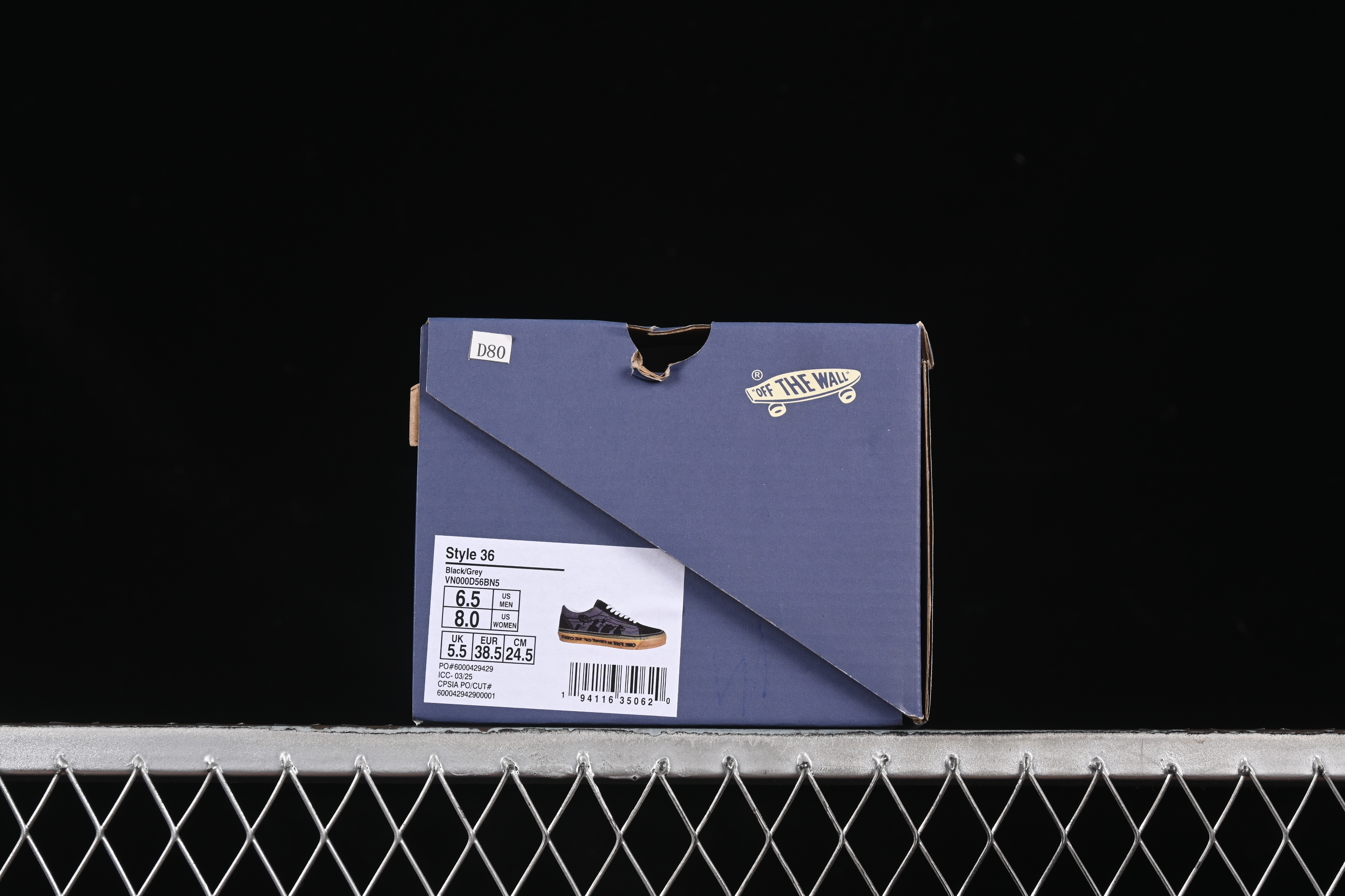 Vans Premium x Hanai Artist Collaboration Low-Top Casual Skate Shoes - VN000D56BN5
