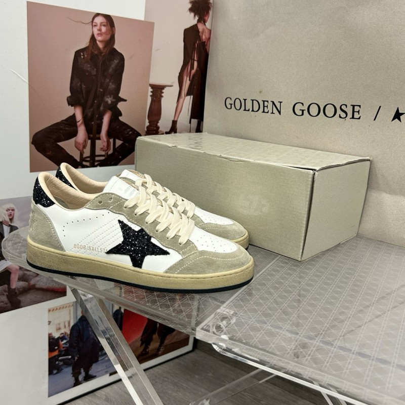 2024 Unisex GGDB White Black Suede Leather Sneakers MJ00260