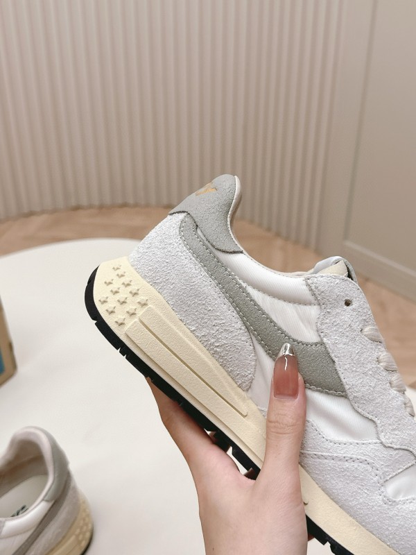 2024 Unisex Autry White Grey Leather Mesh Sneakers MJ00330