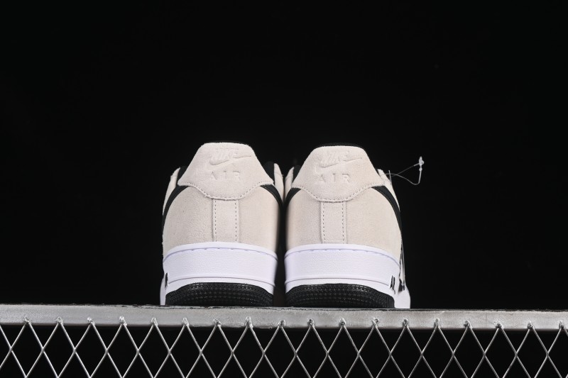 Nike Air Force 1'07 Low Casual Sneakers with Full-Length Air Cushion - IB6388-100