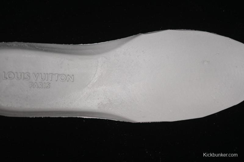 Louis Vuitton Sneakerina Round Toe Lace-Up Ballet Style Flat Training Shoes - N.F6