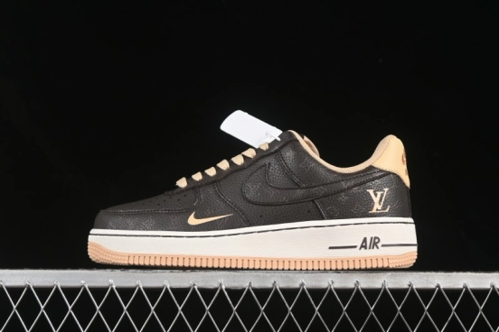 Nike Air Force 1 '07 Low LV Collaboration Coffee Brown Casual Sneakers - LW9279-007
