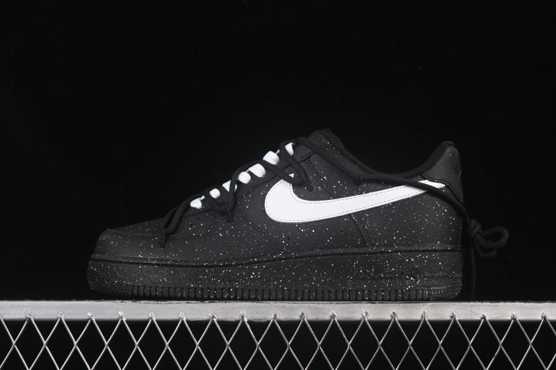 Nike Air Force 1'07 Low White Starry Splatter Casual Sneakers - ZH0316-090
