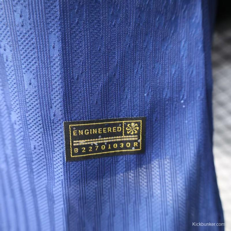 Player Version 25/26 Barcelona Blue with Red and Light Blue Diagonal Stripe Jersey