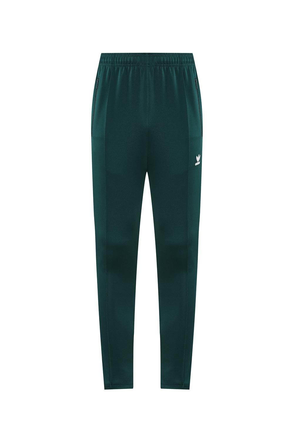 2025 Adidas Original Green Full Hoodie Zipper Jacket +Long Pants