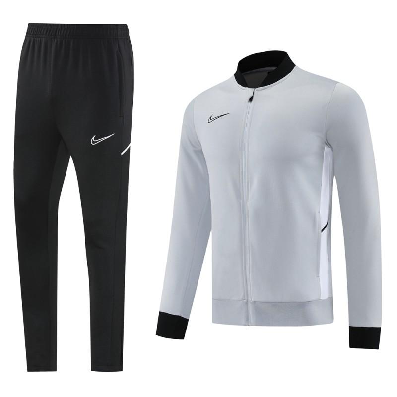 2025 NIKE Grey Full Zipper Jacket + Long Pants