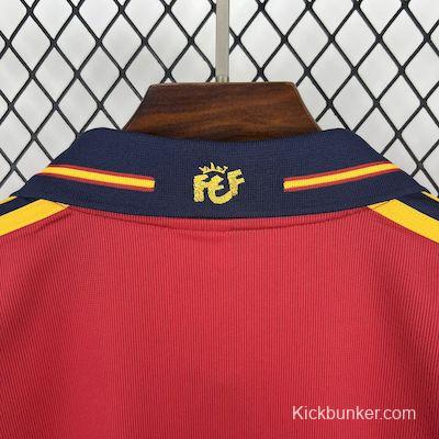 Retro 1998 Spain Home Jersey