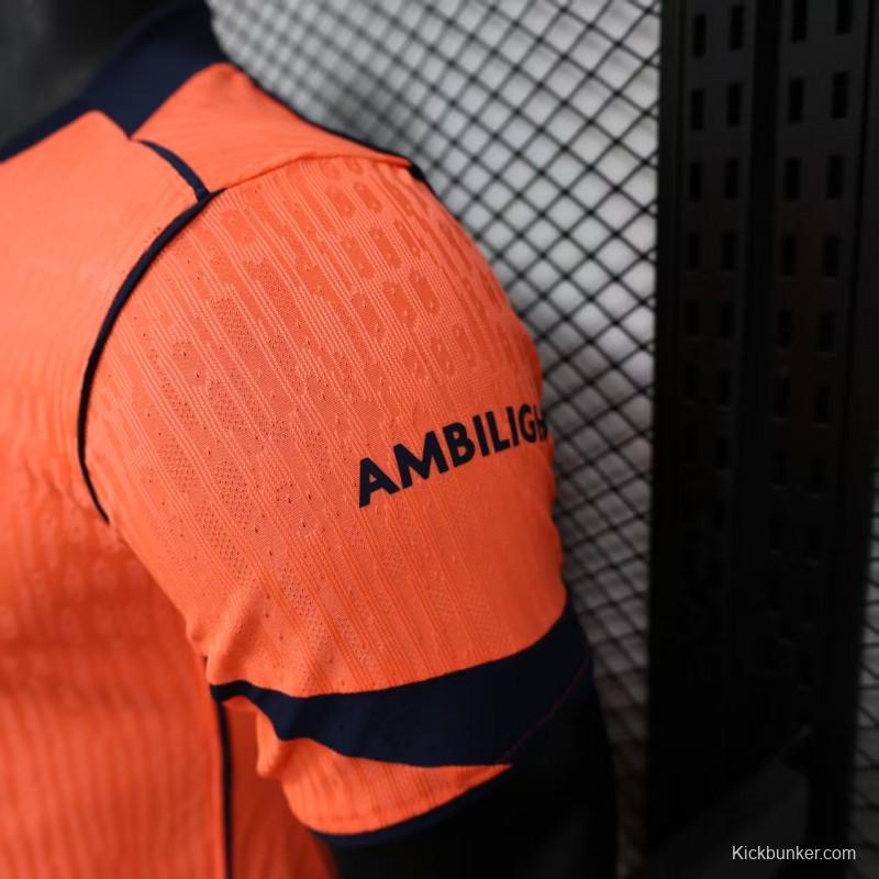 Player Version 25/26 Barcelona Third  Orange Jersey