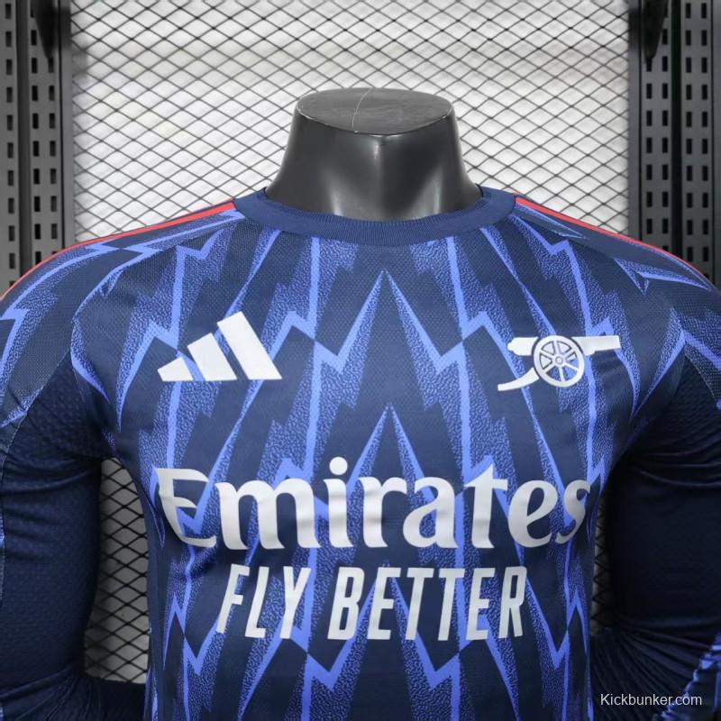 Player Version 25/26 Arsenal Away Long Sleeve Jersey