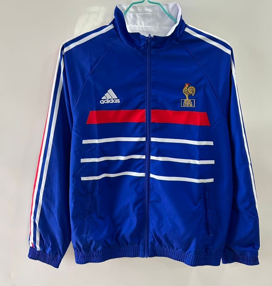 1998 France Blue Windbreaker