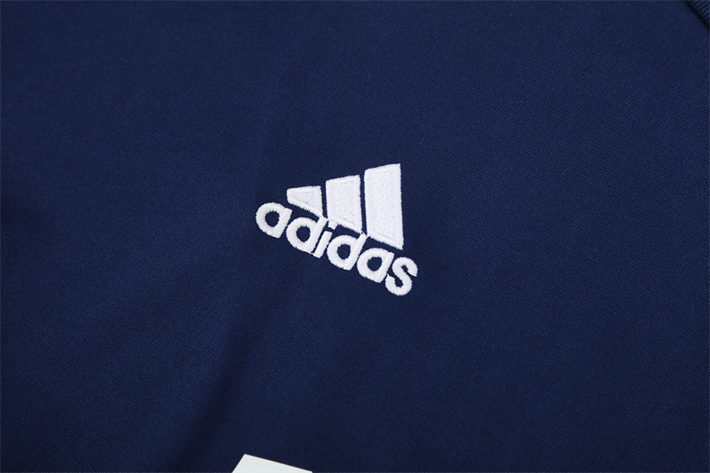Retro 12/13 Real Madrid Royal Blue Half Zipper Jacket