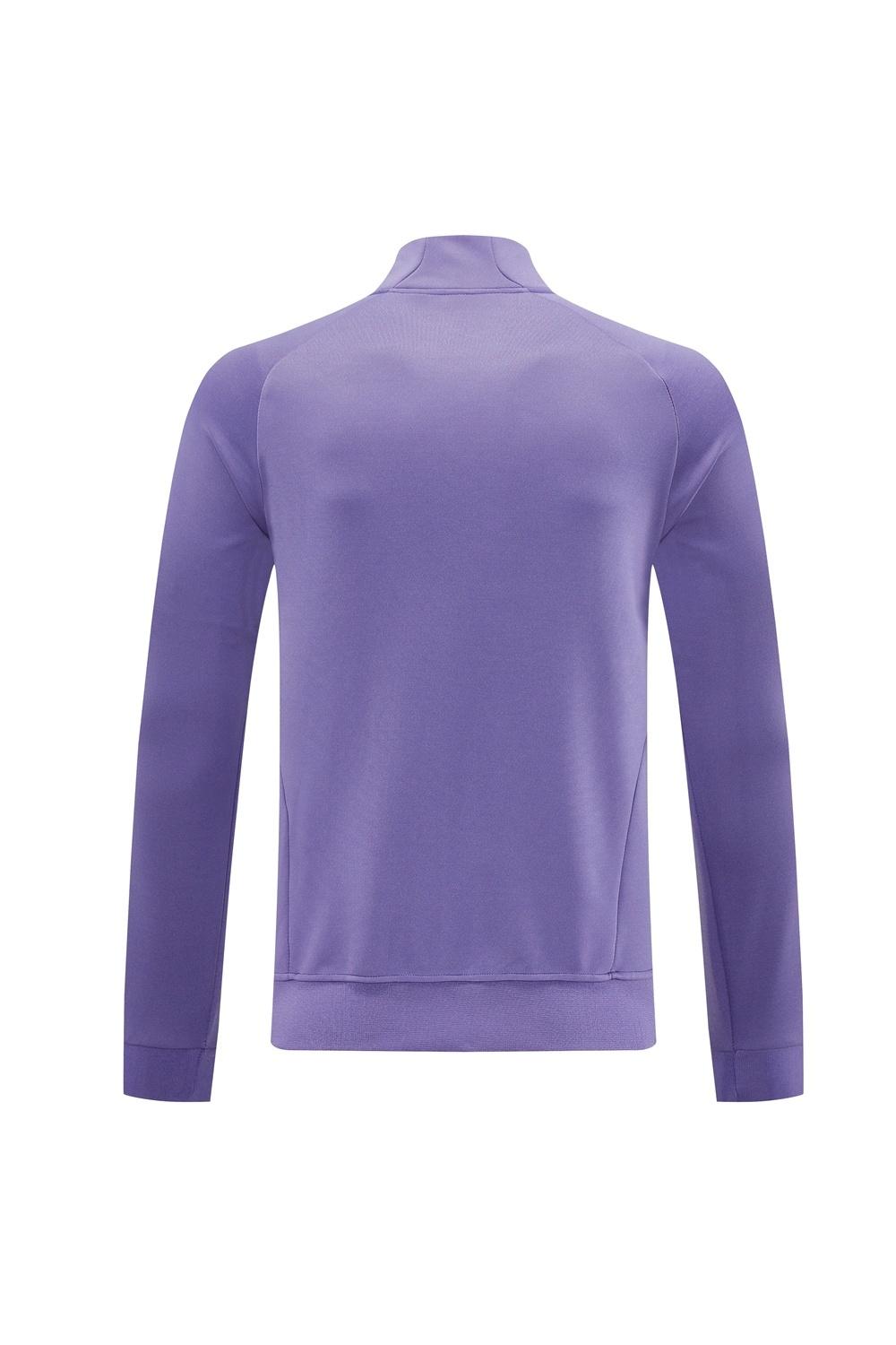 2025 Adidas Purple Full Zipper Jacket + Long Pants