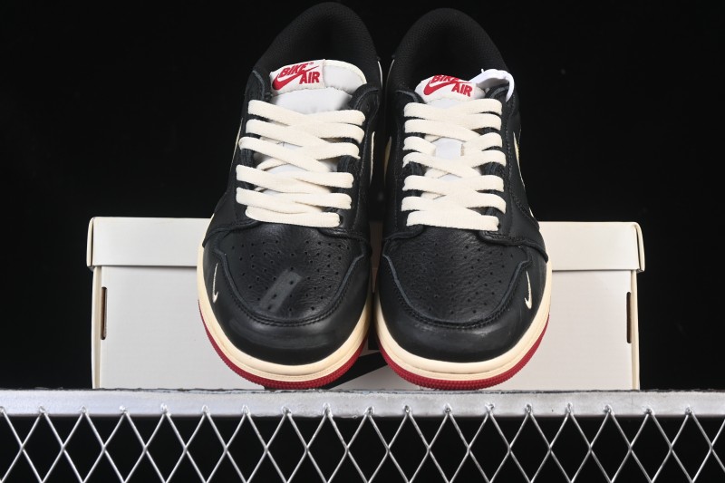 Nike Nigel Sylvester x Air Jordan 1 Low Casual Lifestyle Sneakers - IB8958-001