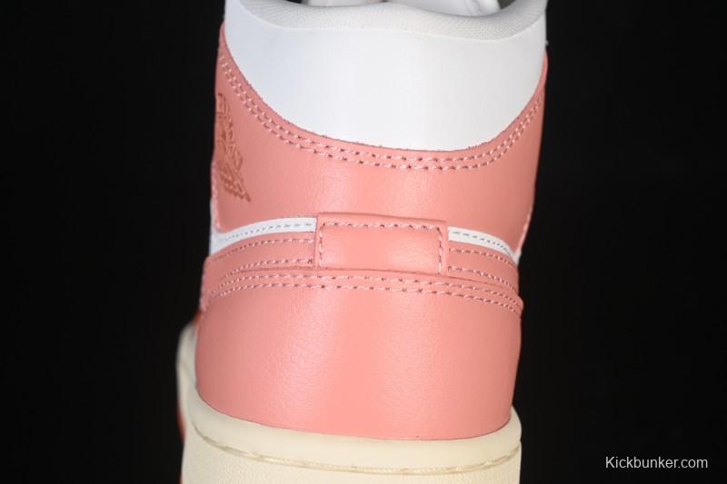 Nike Air Jordan 1 Mid AJ1 Orange Sunshine - DQ8426-180