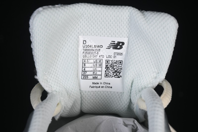 New Balance 204 Series Retro Breathable Casual Sports Running Shoes - U204LSWD