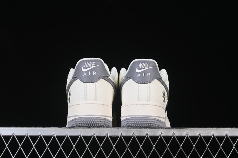 Nike Air Force 1 '07 Low Supreme Graffiti Beige Swoosh Casual Sneakers - QW5606-272