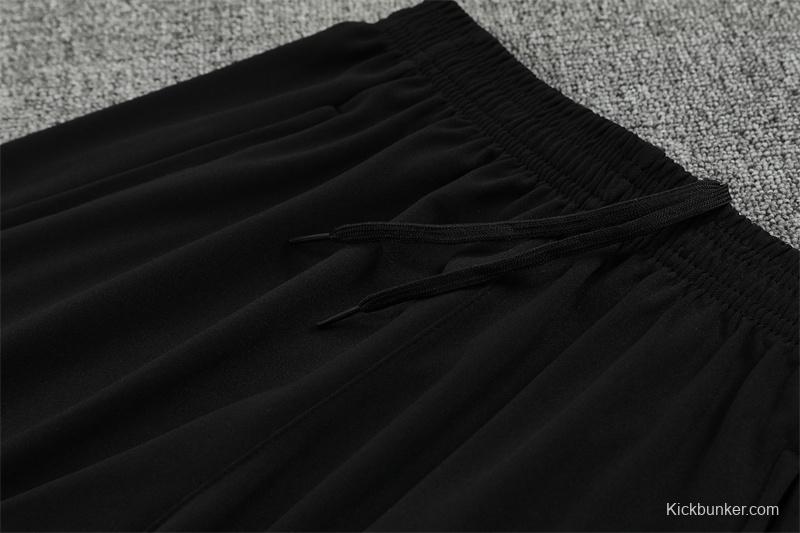 Player Version 25/26 Liverpool Green AD on Both Sleeves Half Zipper Jacket+Long Pants