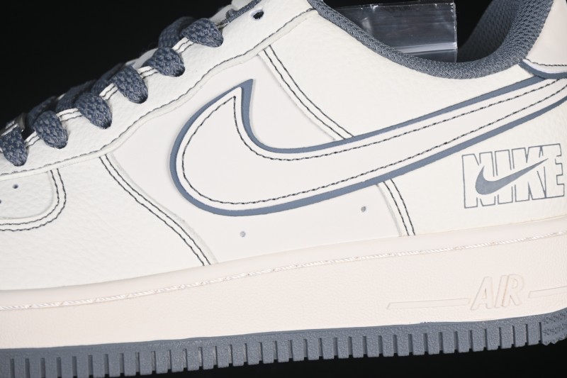 Nike Air Force 1 '07 Low Casual Sneakers with Full-Length Air Cushion - JP8028-014