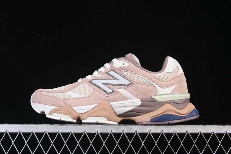 New Balance 9060 Series Retro Casual Running Shoes with ABZORB Cushioning Technology - U9060ETN