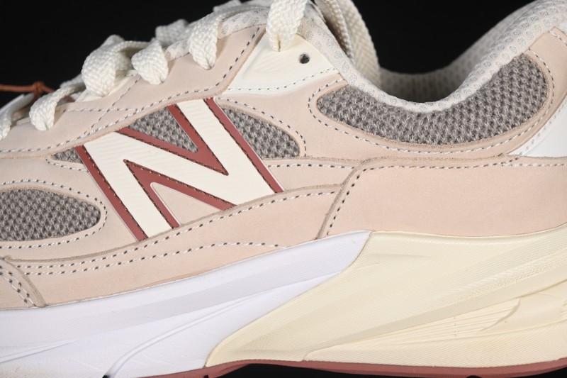 New Balance 990 Series Premium Made in USA Retro Running Shoes with Carbon Midsole and Translucent TPU Heel - U990LO6