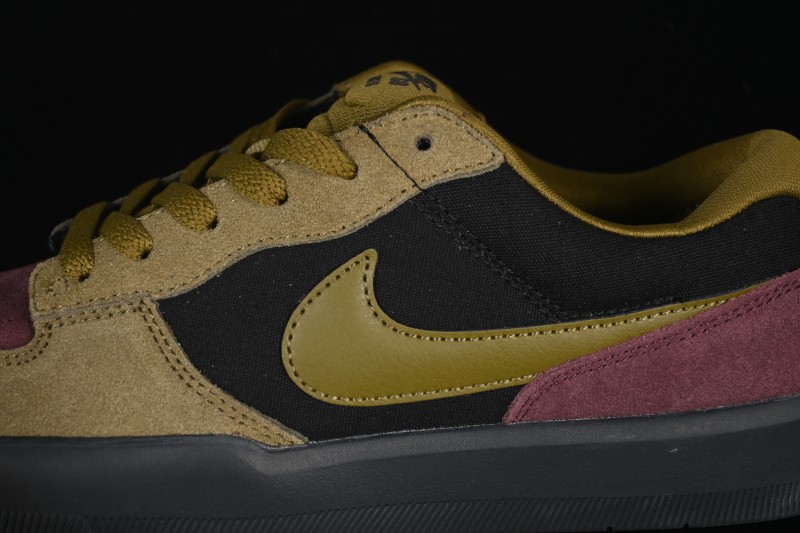 Nike SB Force 58 Retro Skateboarding Shoes with Durable Suede Upper - DV5477-008