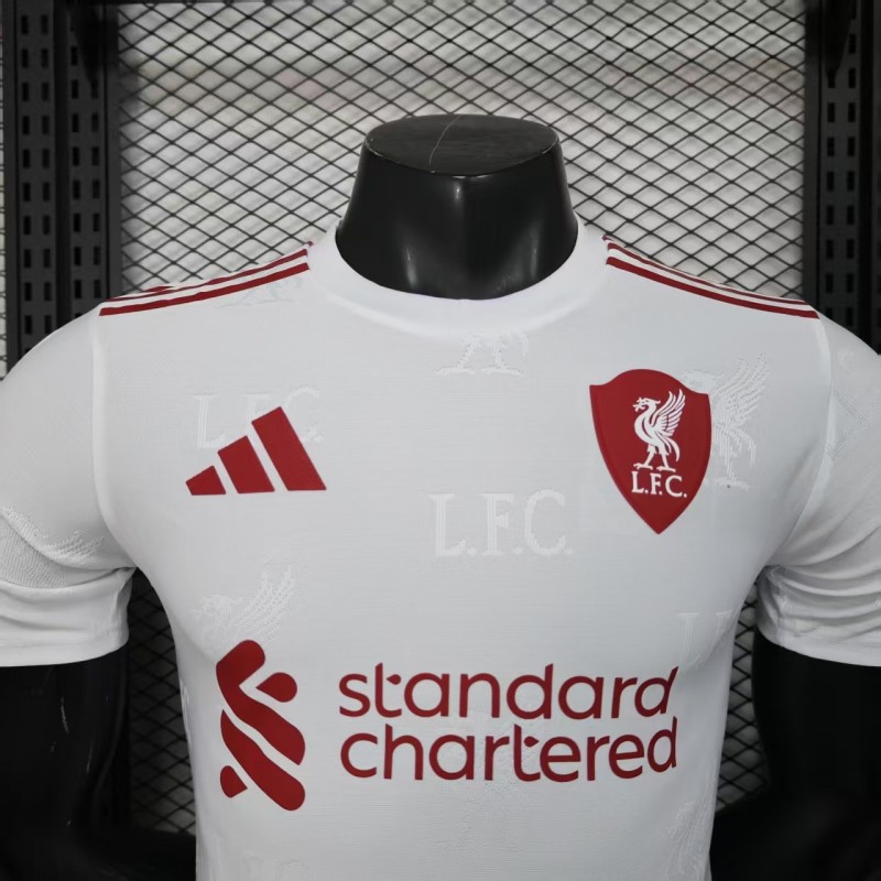 Player Version 25/26 Liverpool White Special Edition Jersey