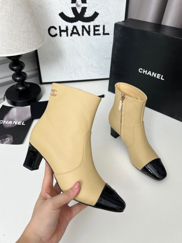 Chanel 2025/SS Double C High Heel Fashion Boots - LY00370/LY00400
