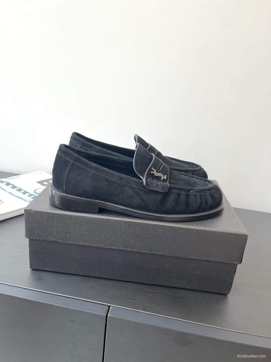 Saint Laurent Classic Loafer Mule Flats - KFY00350