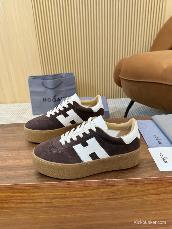 Hogan Platform Series H698 Thick Sole Casual Sneakers - H698