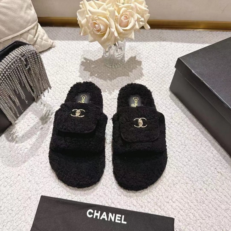 Chanel 2025 SS Slingback Loafers with Lock Buckle - LY00250