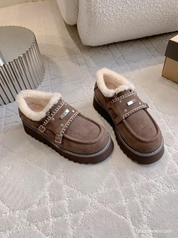 UGG 2025/SS Wool Warm Platform Casual Shoes - AS00300