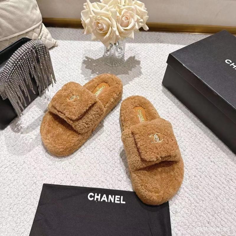 Chanel 2025/SS Slingback Lock Buckle Butterfly Loafers - LY00250