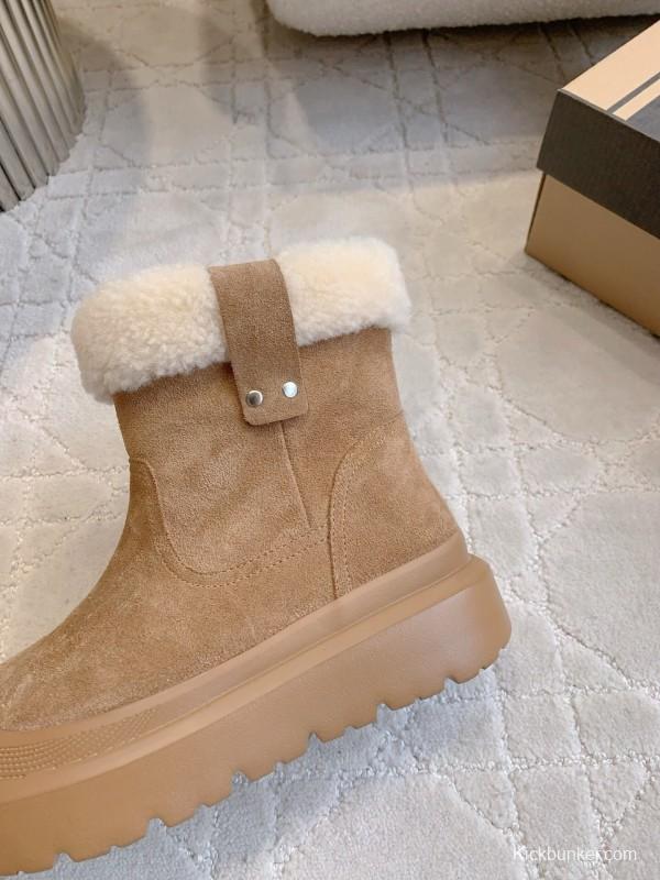 UGG 2025/SS Wool Warm Snow Boots - AS00310